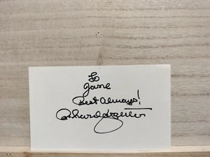 Richard Carpenter Signed 3x5 Card - Picture 1 of 6