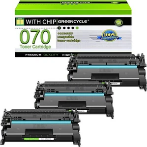3PK 070 CRG-070 CRG070H Toner Cartridge for imageCLASS MF462dw LBP246dw LBP247dw - Picture 1 of 6