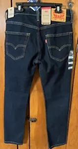 Levi's 502 Herren Jeans - 28 x 30 - Taper Stretch - Dark Denim - Bild 1 von 4