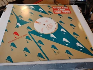 Toby Redd Everytime I Run 4001-EDAA Promotional Copy Not For Sale Rare Red Vinyl - Picture 1 of 7