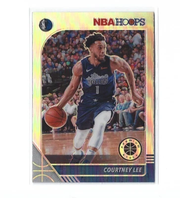 Panini NBA Hoops Premium Stock Courtney Lee #43 Silver Prizm Mavs 2019-20 Foto 1 de 2