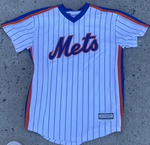Maglione Majestic Yoenis Cespedes #52 New York Mets 1986 maglia giovane grande - Foto 1 di 5