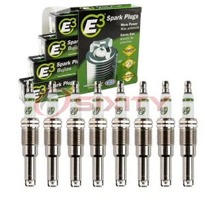 8 pc E3 Spark Plugs for 2005-2008 Ford Mustang 4.6L V8 Ignition Wire ub - Picture 1 of 5