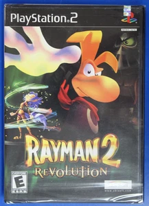 RARE Rayman 2 Revolution PS2 Playstation 2 FACTORY SEALED With Hanging Clip! - Picture 1 of 2