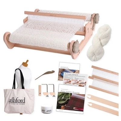 Ashfoɾd Kit Completo de Tejido 16" SampleIt Telar Principiante Regalo Merino Hilo Libro Foto 1 de 4