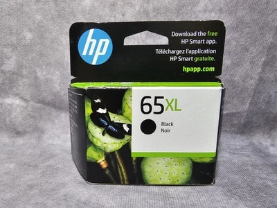 Cartucho de tinta original HP 65XL negro rendimiento extra OEM nuevo en caja sellado caducidad 01/2026+ Foto 1 de 4