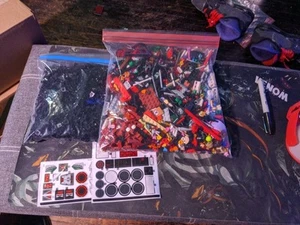 Lego Huge Lot Weapons Stickers Printed Pieces Clips Accessories For Mini Figs - Picture 1 of 7