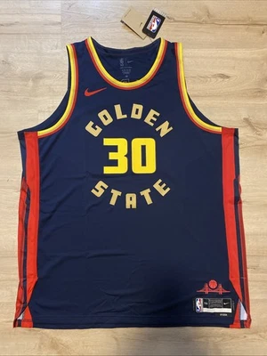 Nike Stephen Curry NBA Authentic Trikot Dri-Fit ADV Neu Gr. XXXL (FQ4465-419) - Bild 1 von 4