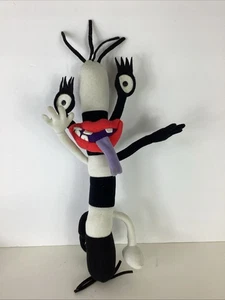 Vintage 1995 AAAHH Real Monsters Nickelodeon 14" Oblina Plush - Picture 1 of 7