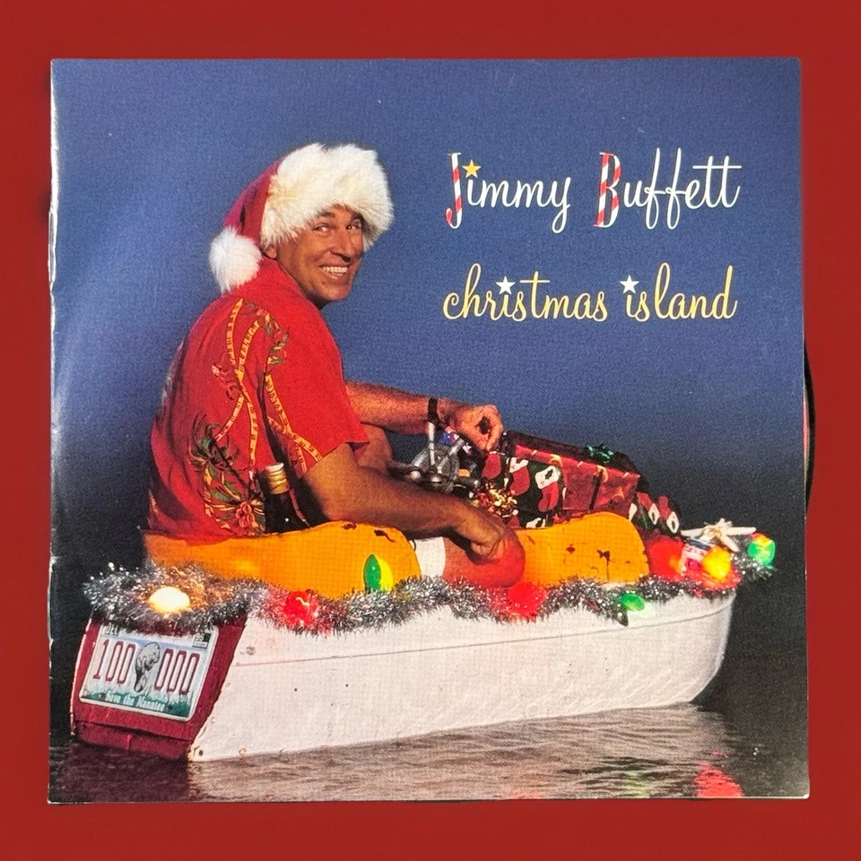Jimmy Buffett Christmas Island Holiday Music CD 1996 NO JEWEL CASE Parrothead Foto 1 de 4