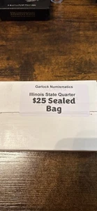 2003 D Illinois State Quarter $25 Unopened Bag in Original Sealed Boxes QJ0 - Picture 1 of 2