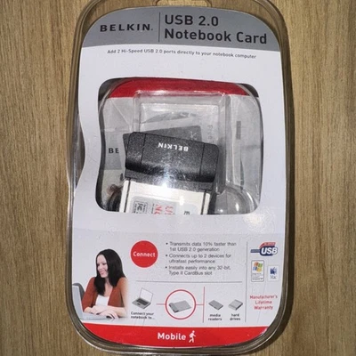 Belkin Hi Speed Usb 2.0 Notebook Card New - Image 1 of 2