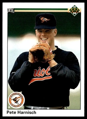 1990 Upper Deck Pete Harnisch Baltimore Orioles #623 - Image 1 of 2