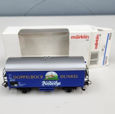 MARKLIN 4421 Doppelbock Dunkel Beer Reefer Car  HO Scale 1:87 Germany - Image 1 of 4