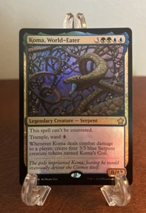 MTG Koma, World-Eater Foundations Regular - Casi Nuevo #121 FDN Magic The Gathering Lámina - Imagen 1 de 2