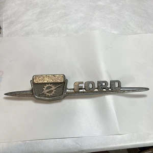 1959 Ford F500 truck exterior emblem chrome trim molding - Bild 1 von 13