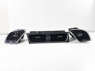 13-16 Audi S4 S5 A4 A5 B8.5 Dash Airvent Set Air Vent Chrome Dial Facelift OEM - Изображение 1 из 4