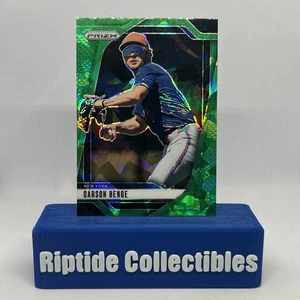 Panini Prizm 2025 verde #222 Carson Benge New York Mets - Imagen 1 de 6