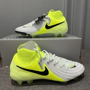 Nike Phantom Luna 2 Elite FG - Metallic Silver/Volt FJ2572 003 - UK 4.5/EUR 37.5 - Picture 1 of 20