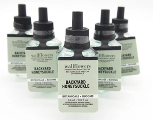 (10) Bath & Body Works BACKYARD HONEYSUCKLE Wallflower Refill Bulb 0.8oz New - Picture 1 of 5