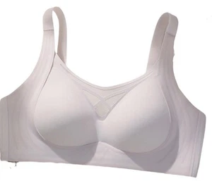 M size Women's Wireless Push-Up Bra, Seamless Mesh Bralette - Picture 1 of 17