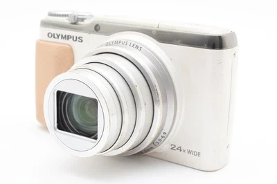 [Near MINT] Olympus Digital Camera Stylus SH-60 16.0MP White English from JAPAN - Image 1 of 4