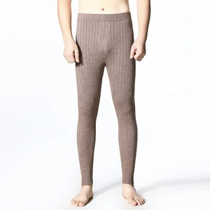 2025 Men's Winter Wool Pants High Waisted Warm Thick Cashmere Elastic Wool Pants - Picture 1 of 26