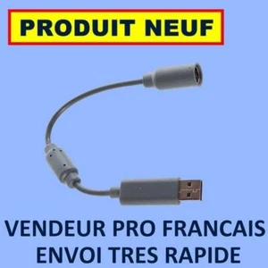 ADAPTER AUFSATZ USB KABEL KABELGEBUNDENER CONTROLLER XBOX 360 - NEUWARE VERSAND 24H - Bild 1 von 1