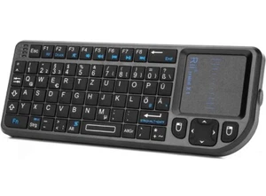 X1 Mini Tastatur Wireless, Smart TV Tastatur, Kabellos Tastatur Mit Touchpad, Mi - Bild 1 von 7
