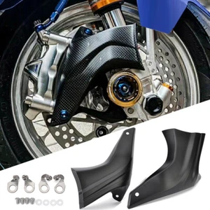 Brake Caliper Air Cooling Ducts Guard For Suzuki GSXR600 GSXR1000 GSXR1300 GSX-R - Foto 1 di 16