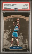 1995 SP ALL-STARS PATRICK EWING GOLD #AS8 PSA 10 - VERY RARE - POP 2!