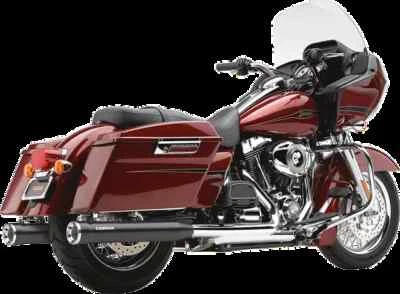 Cobra 黑色 3 英寸一脚蹬消声器 带 Race Pro Tip Street Glide CVO 10-16 — 第 1/3 张图片