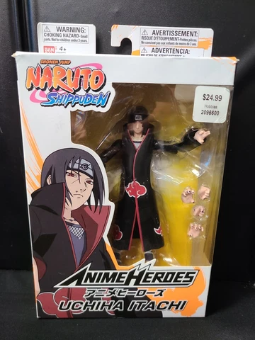 Anime Heroes Naruto Shippuden Itachi Uchiha 6 in Action figure New Open Box Cover