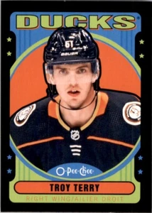 2021-22 O-Pee-Chee Retro Black Border Troy Terry 043/100 #430 - Imagen 1 de 2