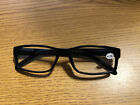 Apollo Reading Glasses 1.50 Black with Clear Cases FAST Shipping Laq-1.50-5 