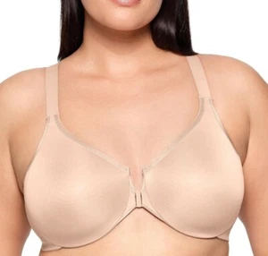 Sujetador 44C Glamorise Para Mujer Talla Grande Alambre Maravilloso Postura Espalda Soporte Suave Sexy - Imagen 1 de 4