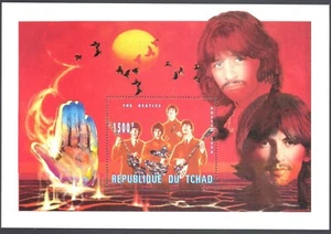 TCHAD: Paul Mc CARTNEY, les Beatles, musique. Bloc Feuillet émis en 1996** MNH. - Imagen 1 de 1