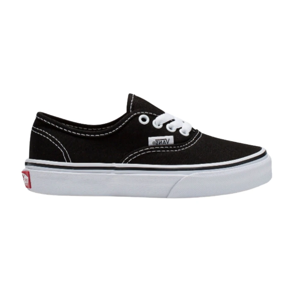 Infant Toddler VANS Authentic Black White Original Vn000ed9blk 4