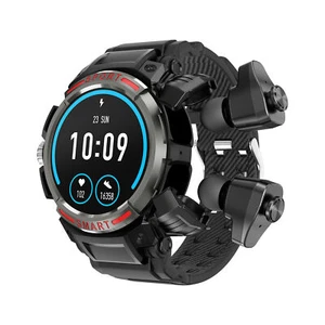 Reloj inteligente deportivo 2 en 1 Bluetooth reloj de música con auriculares para hombre y mujer - Imagen 1 de 14