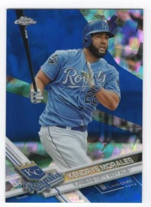 2017 Topps Chrome Sapphire Edition Print Run 250 Kendrys Morales #205 Kansas - Picture 1 of 2