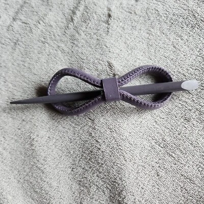 Purple leather 8 Lilla Rose hair accessories FX-3400-XS hair stick HS-3405-S NEW - Image 1 of 2