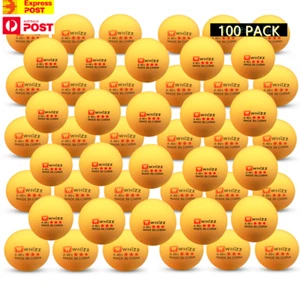 3 Star Jointless Professional Ping Pong Balls 100 Pack A40+mm Table Tennis Balls - Picture 1 of 10