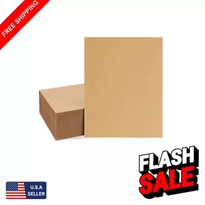 50-Pack 11x14 Corrugated Cardboard Sheets - Durable Shipping & Craft Inserts - Picture 1 of 12