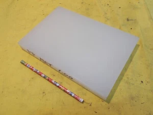 BARRA DE POLIPROPILENO 1" Mecanizable Plástico Hoja Plana Stock 1" x 6-3/4" x 10" - Imagen 1 de 1