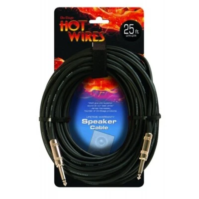 Cabo de alto-falante Hot Wires 25' - Imagem 1 de 2