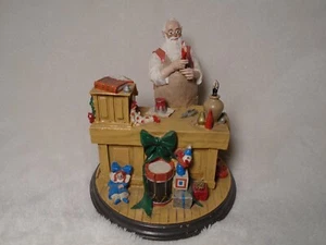 Norman Rockwell “Santa's Workshop” Premier Issue in Heirloom Santa Collection - Picture 1 of 12