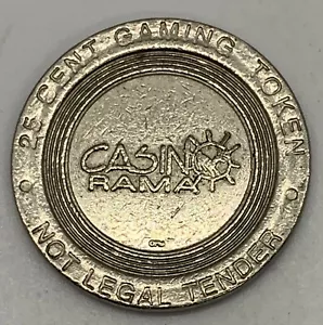 Token de juego Orillia Ontario Canadá ranura de $0.25 de Casino Rama - Imagen 1 de 2
