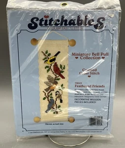 Stitchables "Feathered Friends" Counted Cross Stitch #72013 Bell Pull Collection - Picture 1 of 2