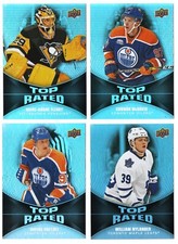 2016-17 Upper Deck UD Overtime Top Rated Insert Set TR-1 to TR-20 Pick From List