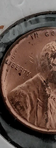 1946 P  lincoln cent error extra letters on the coin -Super RARE ERROR-FREE SHIP Cover